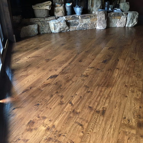 home hardwood flooring finishing in Salt Lake City Utah
