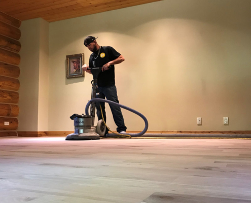 hardwood floor refinishing in Utah by Woody's Hardwood Flooring