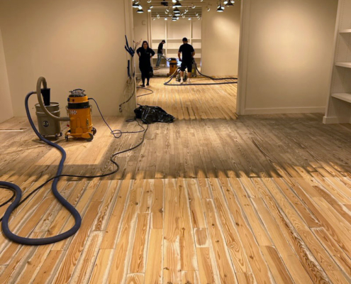 dust-free versus dustless hardwood floor sanding in utah